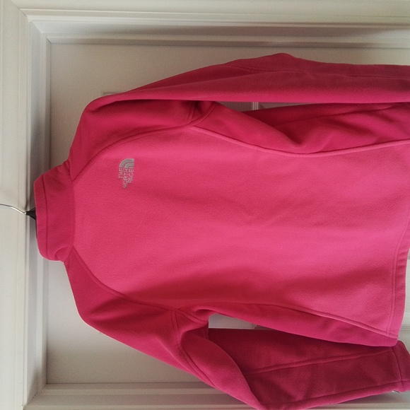 North Face Pink ladies fleece jacket Size M - Picture 3 of 6